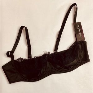 Peekaboo Shelf Black Bra Intimates Lingerie Date